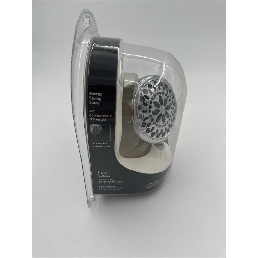 Delta 75551 Five Spray Massage Shower Head Chrome Faucet